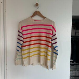 Sundry Wool/Cashmere Rainbow Sweater (Excellent Condition Size 2 M)
